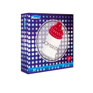 Mango Spiral Spike Condom