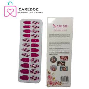Premium 24 Artificial Nails Art Series