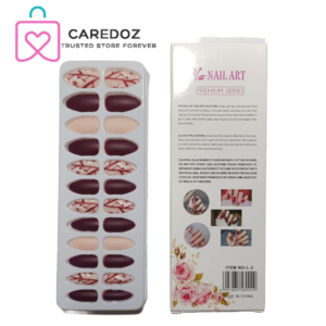 Premium 24 Artificial Nails Art Series