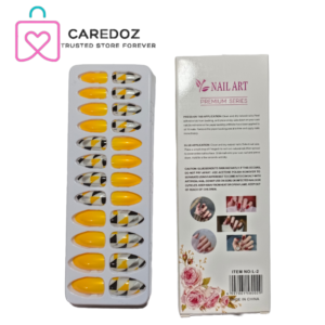 Premium 24 Artificial Nails Art Series