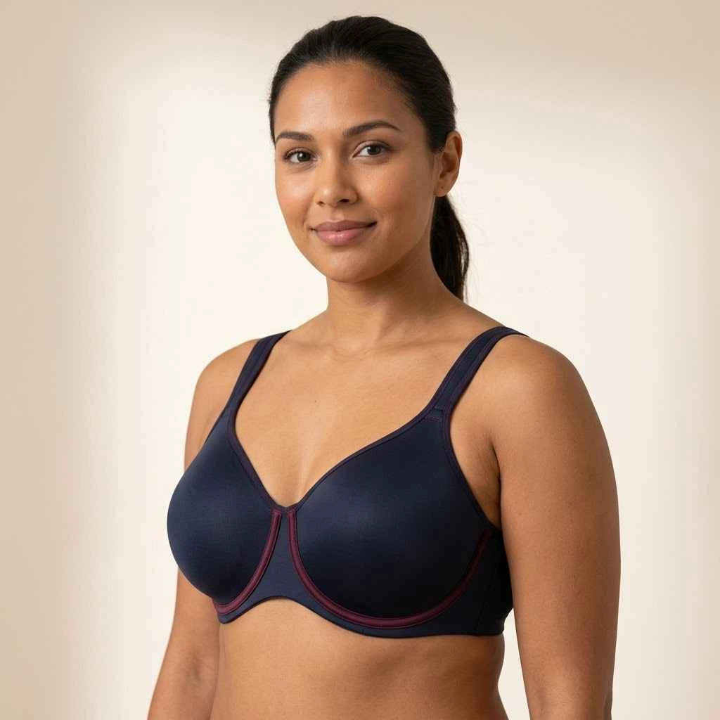 Correct bra underwire placement guide